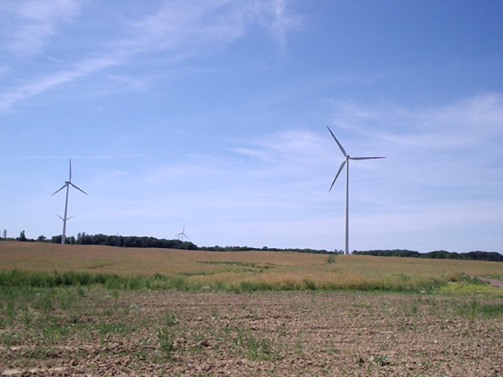 Elektrownie wiatrowe - Tymień